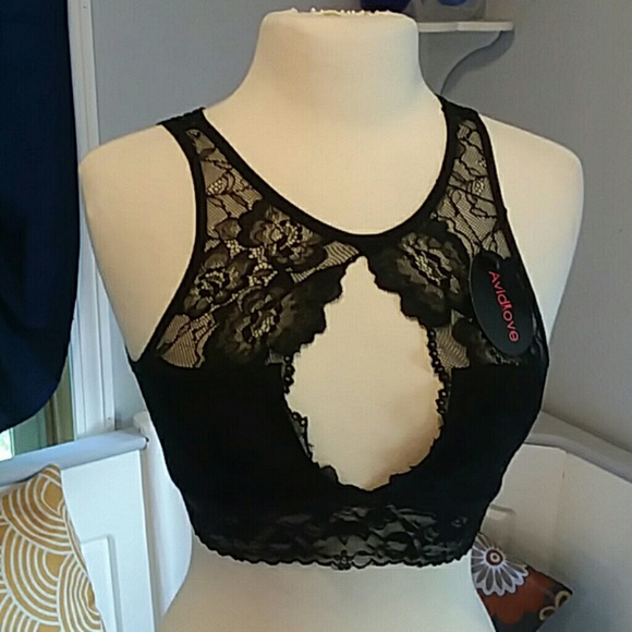 Avidlove bralette keyhole lace lingerie - Picture 1 of 6